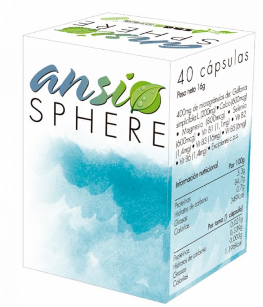 Ansiosfeer 40 capsules - ERGOSPHERE