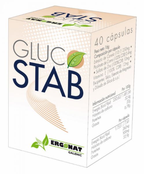 Glucostab 40 Cápsulas - ERGOSPHERE