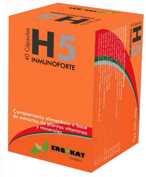 H5 Immunforte 40 Kapseln - ERGOSPHERE