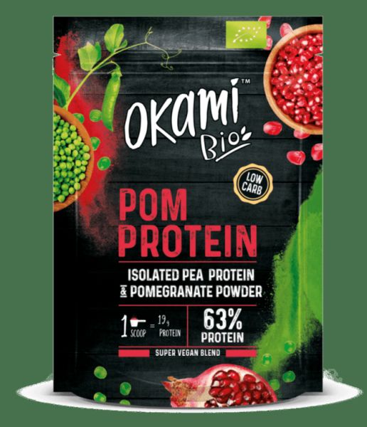 AUS ERBSEN UND GRANATAPFELSAFT ISOLIERTES PROTEIN 500