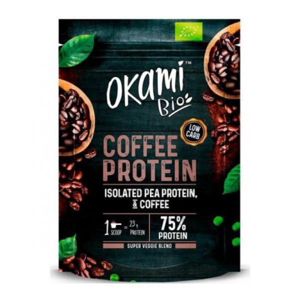 ÄRT OCH KAFFE PROTEIN ISOLERAT 500G - OKAMI BIO