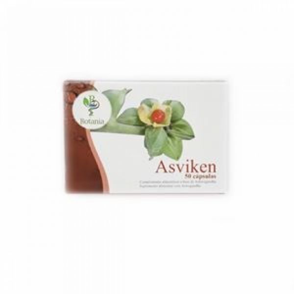 Asviken 500 mg 50 cápsulas - BOTANIA