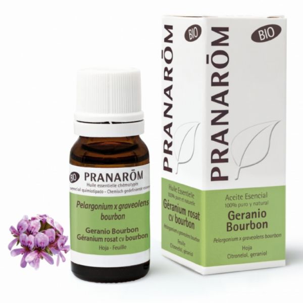 Geranium Bourbon Leaf Bio Essential Oil 10ml