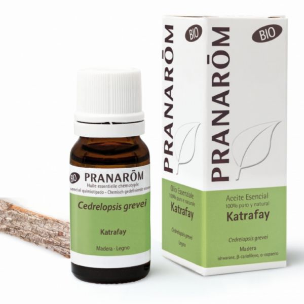 Katrafay Wood Bio Ätherisches Öl 10ml - PRANAROM