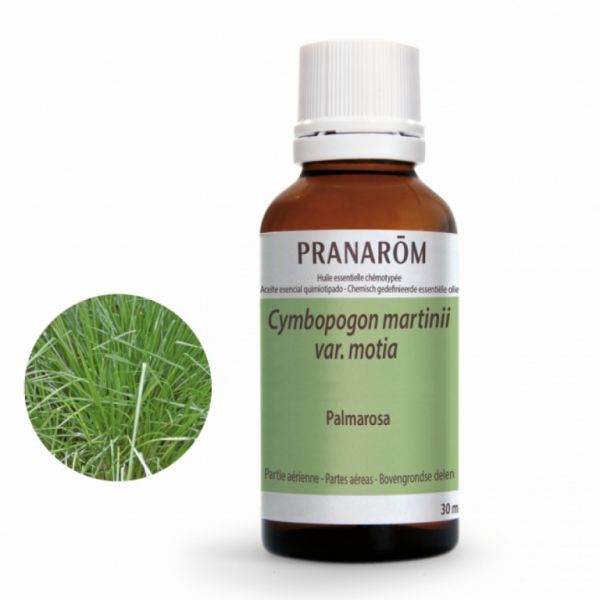 Palmarosa eterisk olja luftdelar 30 ml - PRANAROM