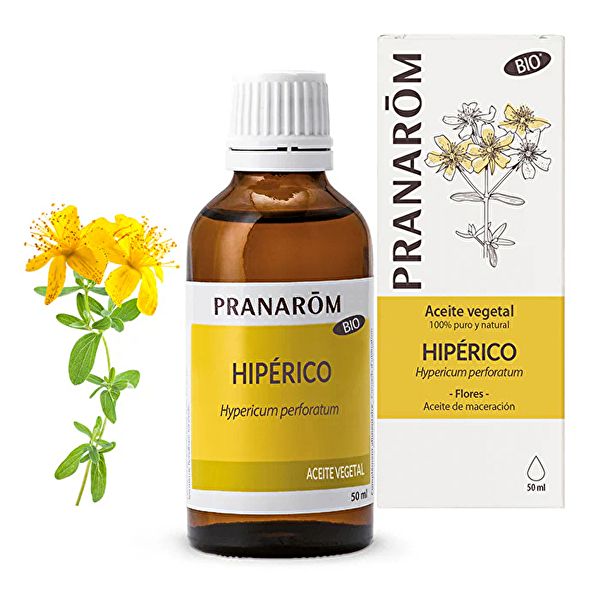 Aceite Vegetal Hipérico Bio 50ml - PRANAROM