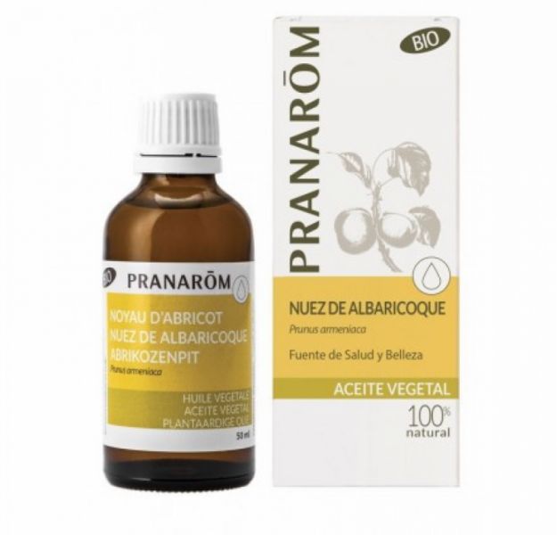 Bio-Aprikosen-Nuss-Pflanzenöl 50 ml - PRANAROM