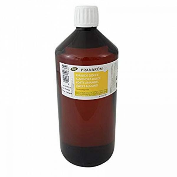 Sweet Almond Vegetable Oil 1000 ml Bio - PRANAROM