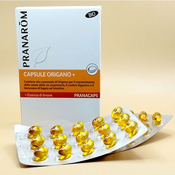 Essenza di Origano e Limone Biologico 30 Capsule Img 2