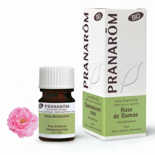 Damask Rose Essential Oil Flower Bio 2 ml