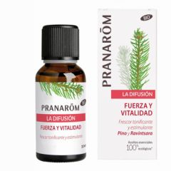 Buy PRANAROM Essential Oil Strength and Vitality Bio 30ml La Difusión By 16,80€