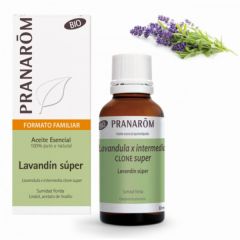 Buy PRANAROM Lavandin Super Sudidad Florida Bio Essential Oil 30ml By 18,30€