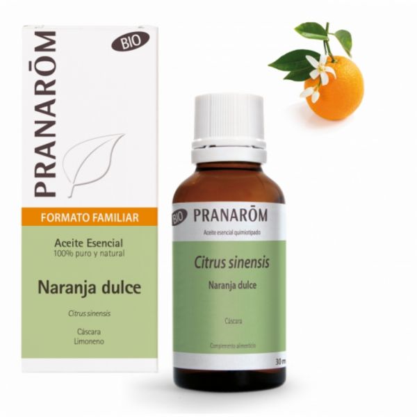 Aceite Esencial Naranja Dulce Cáscara Bio 30 ml