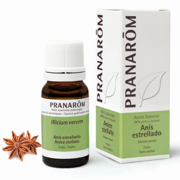 Essential Oil Star Anise Fruit Bio 10ml - PRANAROM