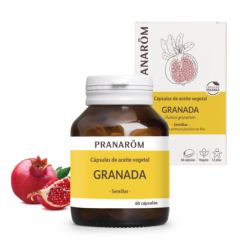 Comprar PRANAROM Aceite Vegetal Granada 60 Cápsulas Por 27,40€