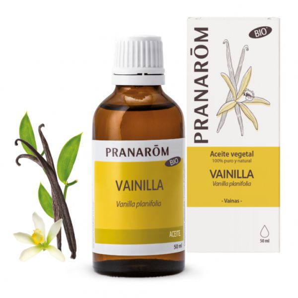 Organic Vanilla Vegetable Oil 50 ml - PRANAROM