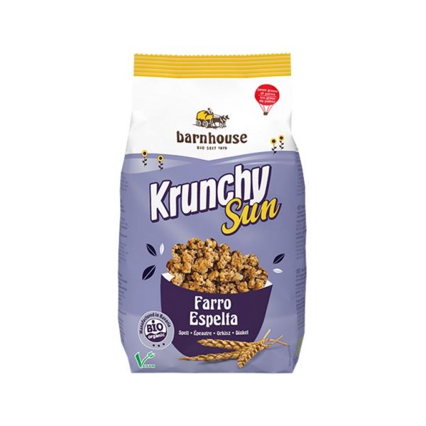 Cereais de Espelta Sol Krunchy 375 g - BARNHOUSE