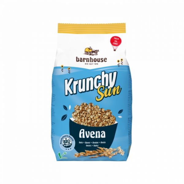 Cereais de Aveia Muesli Krunchy Sun 375 g