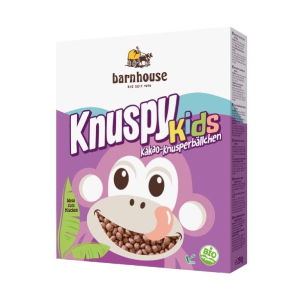 Arroz Tufado Cereais Knuspy Kids 250 g - BARNHOUSE