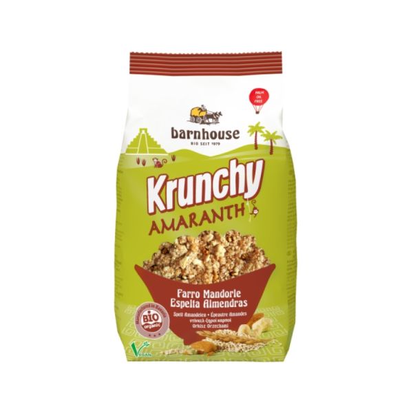 Céréales d'épeautre Muesli Krunchy Amarante 375 g