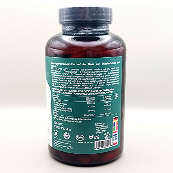 Papiloxyl AHCC® 180 capsules. Eliminates the human papillomavirus Img 6