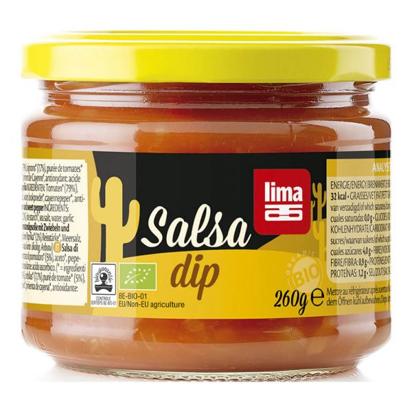 PATATINE TORTILLA DIP CHILI AL LIME 260G - LIMA