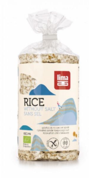 RICE CAKES WITHOUT SALT 100G BIO - LIMA