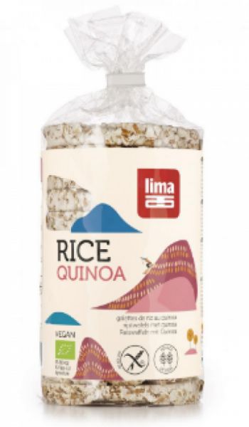 COQUES D'ARRÒS AMB QUINOA 100G BIO - LIMA