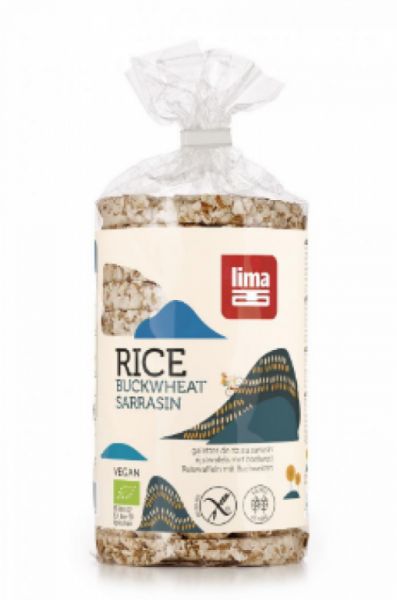 Gallette di riso di grano saraceno BIO 100 grammi