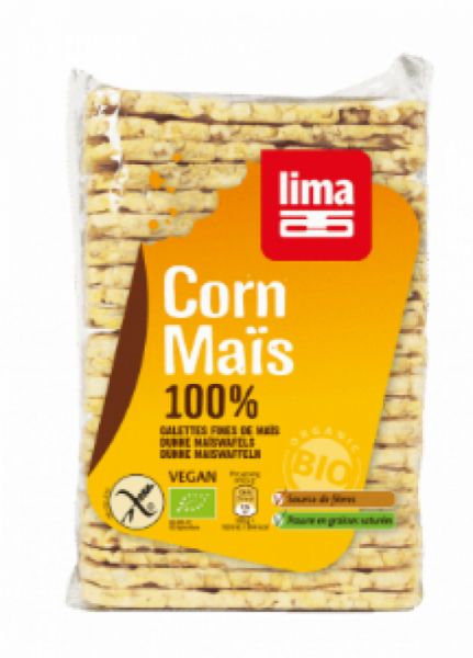 FINE CORN CAKES 140G BIO - LIMA