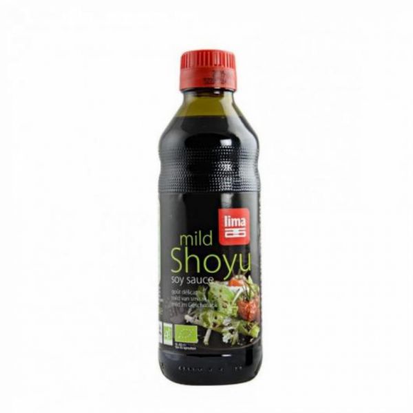 SOY SAUCE 25% REDUCED SALT 250ML BIO - LIMA