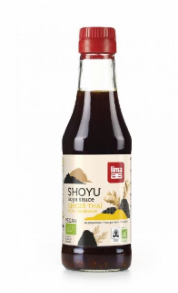 SHOYU GENGIBRE TAILANDÊS 250ML BIO - LIMA