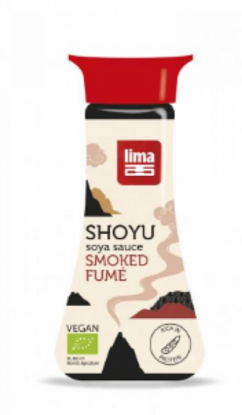 GEROOKTE SHOYU MET DISPENSER 145ML BIO - LIMA