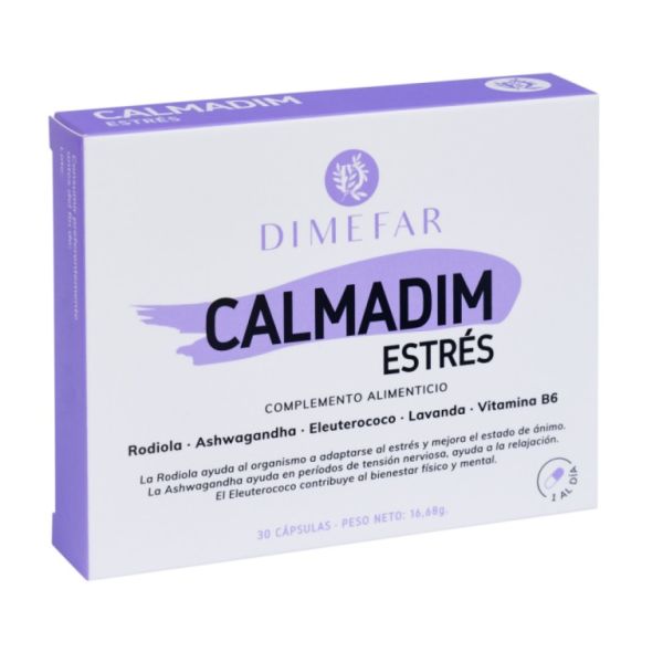 Calmadim Stress 30 Cápsulas - DIMEFAR