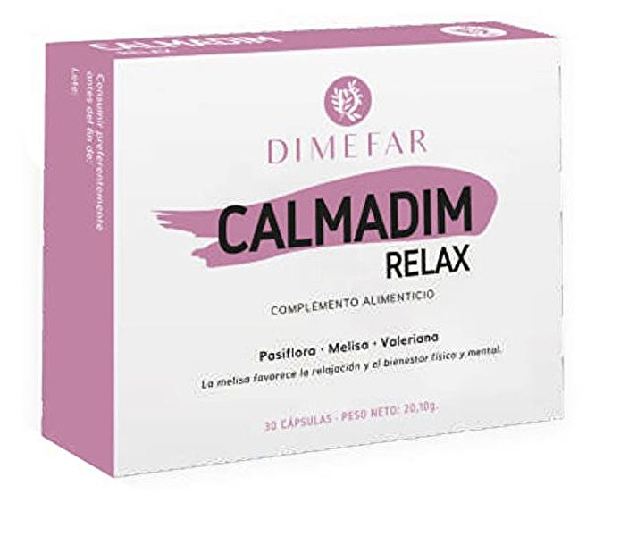 Calmadim Relax 30 Cápsulas - DIMEFAR