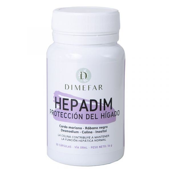 Hepadim 30 cápsulas vegetais - DIMEFAR