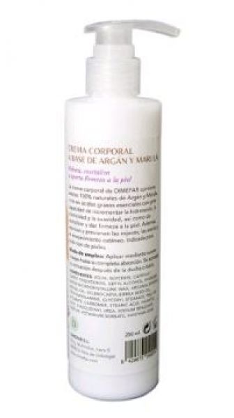 Argan- und Marula-Körpercreme 250 ml - DIMEFAR