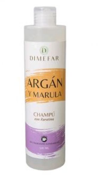 Argan and Marula Shampoo with Keratin 500 ml