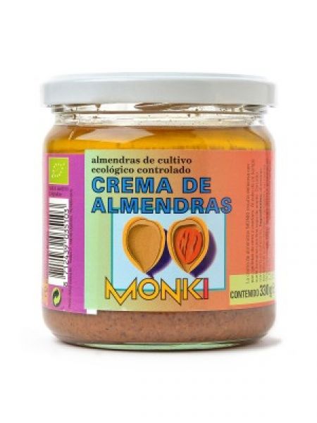 ALMOND CREAM MONKI 330 G BIO - MONKI