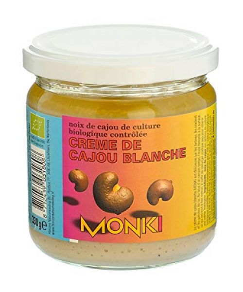 CREMA D'ANACADS BLANCA MONKI 330 G BIO - MONKI