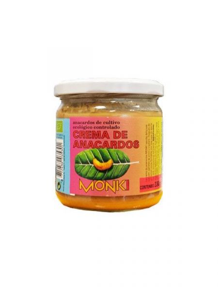 MONKI CASHEWEN CRÈME 330 G BIOLOGISCH - MONKI