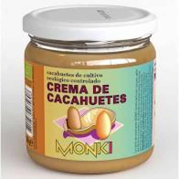 CREMA DE CACAHUETES MONKI 650 G BIO - MONKI