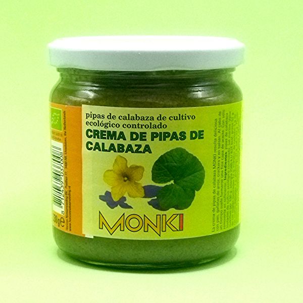 Crema de pipas de calabaza 330 G BIO - MONKI Img 2