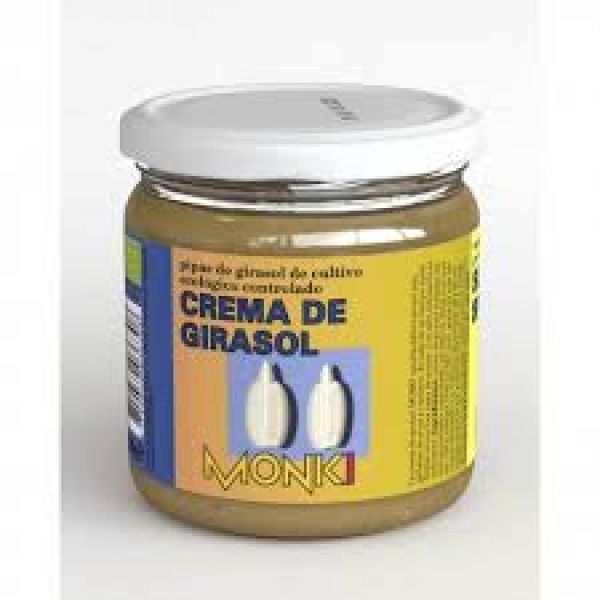 CREMA DE PIPAS DE GIRASOL MONKI 330 G BIO - MONKI