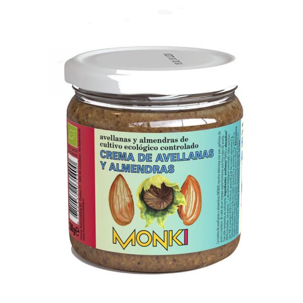 CREMA BARREJA DE FRUITS SECS MONKI 330 G BIO