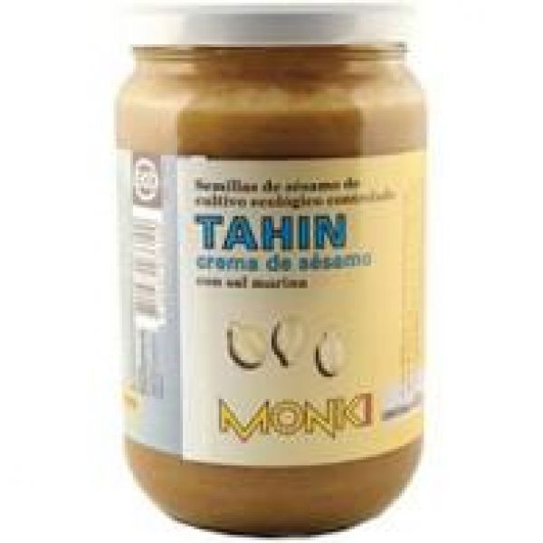 ORGANIC TOASTED TAHIN MONKI 650 gr (WITH SALT)