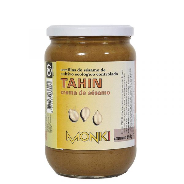 TAHIN MONKI OHNE SALZ 650 G BIO - MONKI