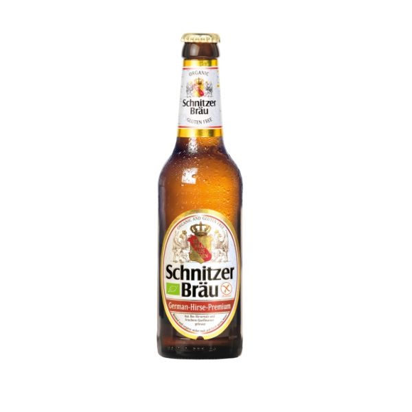 Bière de millet premium sans gluten 330 ml Bio