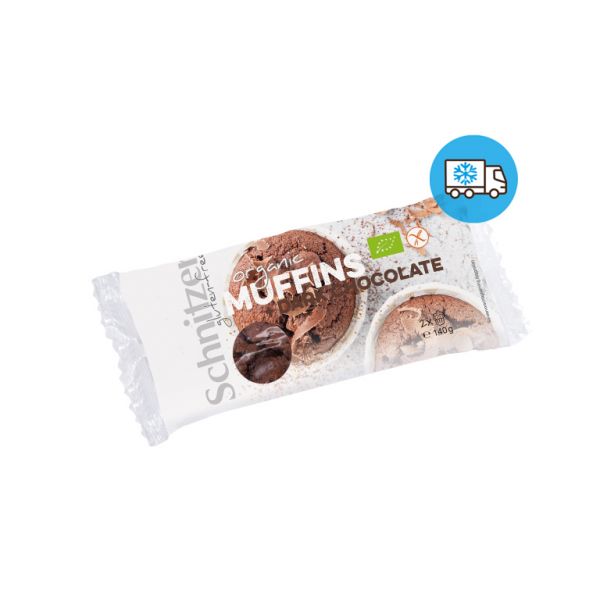 MUFFIN AL CIOCCOLATO SENZA GLUTINE 140 G BIO