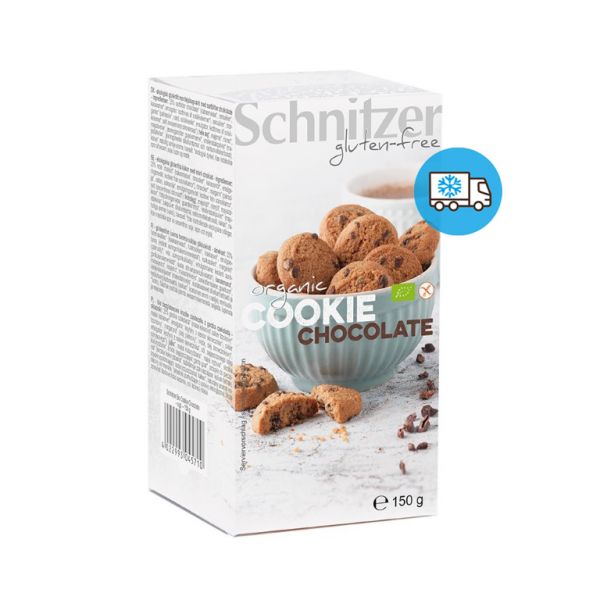 BISCOITOS DE CHOCOLATE SEM GLÚTEN SCHNITZER 150 G